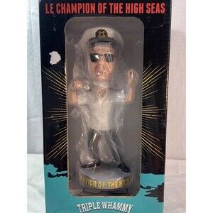 Le Champion High Seas Chris Jericho Bobblehead New-in Box Triple Whammy Unopen